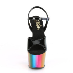 Plateau arcobaleno 18 cm ADORE-709RC scarpe da pole dance