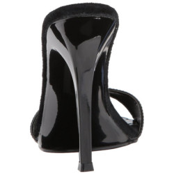 Verniciata 11,5 cm GALA-01S ciabatta donna tacco basso