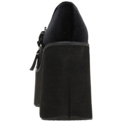 Nero Velluto 11,5 cm KERA-10 lolita scarpe plateau