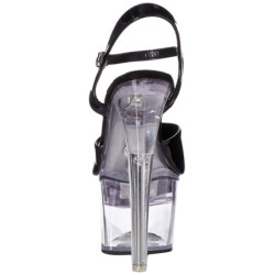 Verniciata 18 cm FLASHDANCE-709 plateau sandali donna da lampadina LED