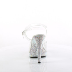 Pietre strass 12,5 cm GLORY-508DM scarpe posare - tacco alto da competizione bikini