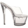 Trasparente 18 cm PLEASER SKY-301 Plateau Mules Scarpe