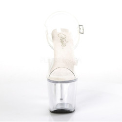 Trasparente 18 cm Pleaser RADIANT-708 Plateau Calzature Tacchi Alti
