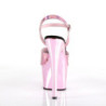 Pink 18 cm ADORE-709HGCH Ologramma plateau sandali donna con tacco