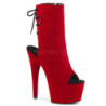 Rosso faux suede 18 cm ADORE-1018FS stivaletti da pole dance