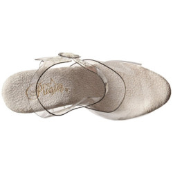 Trasparente 25,5 cm BEYOND-008 tacchi estremi - scarpe tacco più plateau alto