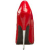 Rosso Vernice 15 cm SCREAM-01 Scarpe Décolleté Tacco Stiletto