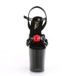 Verniciata 20 cm FLAMINGO-809GB sandali con plateau