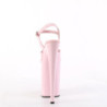 Verniciata rosa 23 cm INFINITY-909 tacchi estremi - scarpe tacco più plateau alto