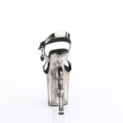 LED Plateau cranio 20 cm pleaser scarpe tacco alto - cromo