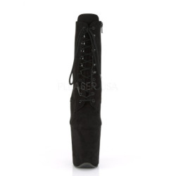 Nero faux suede 20 cm FLAMINGO-1020FS stivaletti da pole dance