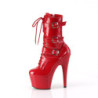 ADORE-1043 - 18 cm platform stivaletti tacchi alti vernice rosso