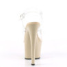 Beige Trasparente 18 cm SKY-308 Plateau Tacchi Alti a Spillo