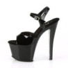 Argento 18 cm SKY-309CRS Scarpe da donna con pietre scintillanti