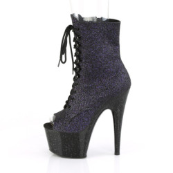 Porpora scintillare 18 cm ADORE-1021MBG stivaletti da pole dance