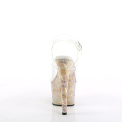 Trasparente 18 cm ADORE-708MB scarpe con tacchi da pole dance