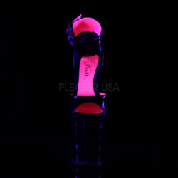 Rosa 20 cm XTREME-875TT Neon plateau sandali donna con tacco