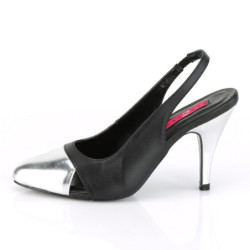 Ecopelle 10 cm DREAM-405 Décolleté slingback per trans