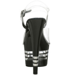 Trasparente 18 cm ADORE-708LN Plexiglass Plateau Tacchi Alti a Spillo