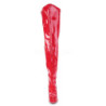 Rosso 13 cm SEDUCE-3000WC stivali sopra il ginocchio con gambale largo