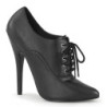 Ecopelle 15 cm DOMINA-460 scarpe oxford con tacchi