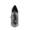 Ecopelle 15 cm DOMINA-460 scarpe oxford con tacchi