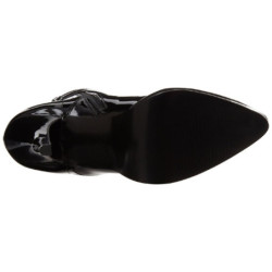 Nero Vernice 13,5 cm INDULGE-1026 Stivaletti Donna da Uomo