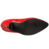 Rosso Vernice 10 cm DREAM-420 scarpe décolleté con tacco alto