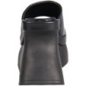 Nero 11,5 cm PACE-01 Gotico Plateau Infradito Donna