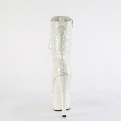 Opale glitter 18 cm ADORE-1040IG plateau stivaletti tacco alto donna