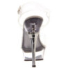 Tutto Trasparente 14 cm ALLURE-608 Platform Scarpe Tacchi Alti
