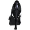 Nero Vernice 12 cm retro vintage CUTIEPIE-02 scarpe mary jane con plateau nascosto