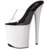 Bianco Neon 20 cm FLAMINGO-801UV Plateau Mules Scarpe