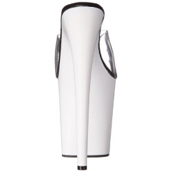 Bianco Neon 20 cm FLAMINGO-801UV Plateau Mules Scarpe