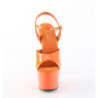 Arancioni 18 cm ADORE-709 pleaser plateau sandali donna tacco alto