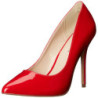Rosso Vernice 13 cm AMUSE-20 Scarpe décolleté tacco stiletto