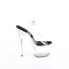 Trasparente 18 cm PASSION-708 scarpe con tacchi da pole dance