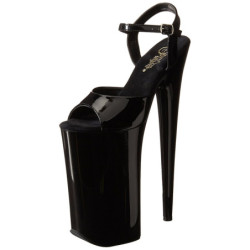 Verniciata 25,5 cm BEYOND-009 tacchi estremi - scarpe tacco più plateau alto