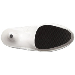 Bianco Vernice 15,5 cm DELIGHT-2023 Plateau Stivali Donna