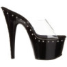 Nero 18 cm Pleaser ADORE-701LS Plateau Ciabattina Alto