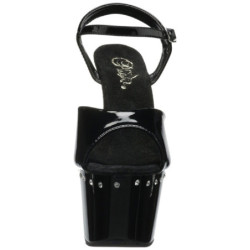 Nero 18 cm Pleaser ADORE-709LS Tacchi Alti Plateau