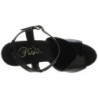 Nero 18 cm Pleaser ADORE-709LS Tacchi Alti Plateau