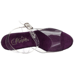 Porpora 20 cm FLAMINGO-808 Cromo Plateau Tacchi Alti