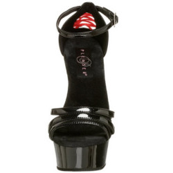 Nero 15 cm Pleaser DELIGHT-662 Plateau Tacchi Alti