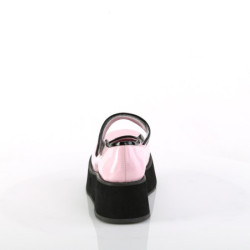Rosa 6 cm SPRITE-01 emo maryjane scarpe donna fibbia