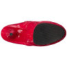 Rosso Verniciato 15,5 cm DELIGHT-1020 Stivaletti da donna plateau
