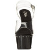 Nero 18 cm Pleaser ADORE-708LS Tacchi Alti Plateau