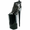 Nero Vernice 25,5 cm Pleaser BEYOND-093 Tacchi Alti Plateau
