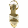 Oro Scintillare 16,5 cm Pleaser ECLIPSE-619G Scarpa Stiletto Alto