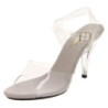 Trasparente 10 cm CARESS-408 Sandali Donna con Tacco